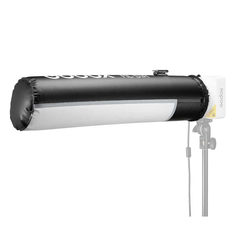 GODOX ML-S1A Air Tube softbox Mounted to an ML100R
