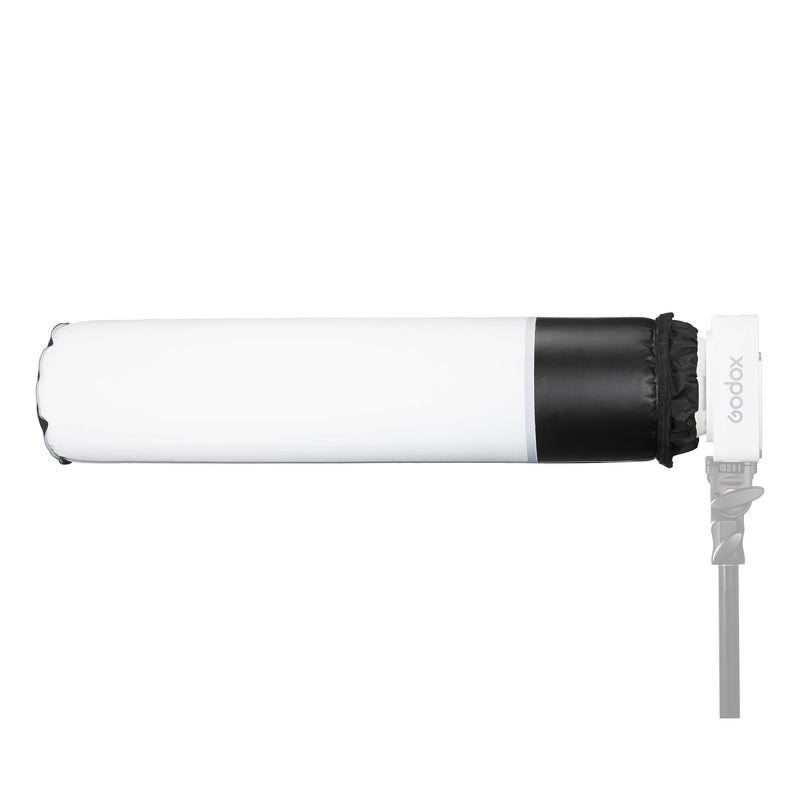 GODOX ML-S1A Air Tube softbox mounted to an ML100R (Side View)