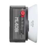 ML40Bi Compact Magnetic Bi-Colour Video Light With Built-In USB-C Rechargeable Battery