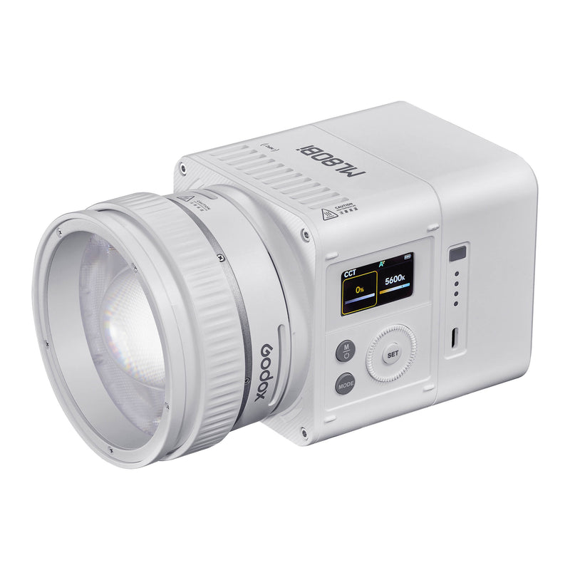 ML80Bi Compact, Portable LED Video Light with ML-Z Zoom Reflector