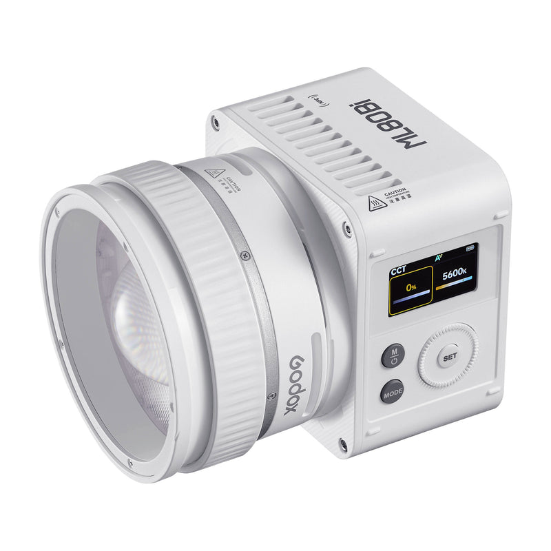 ML80Bi Compact, Portable LED Video Light with ML-Z Zoom Reflector