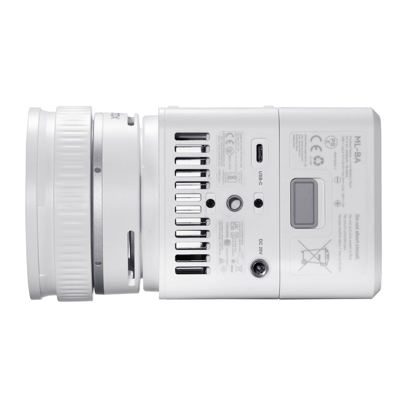 ML80Bi Compact, Portable LED Video Light with ML-Z Zoom Reflector