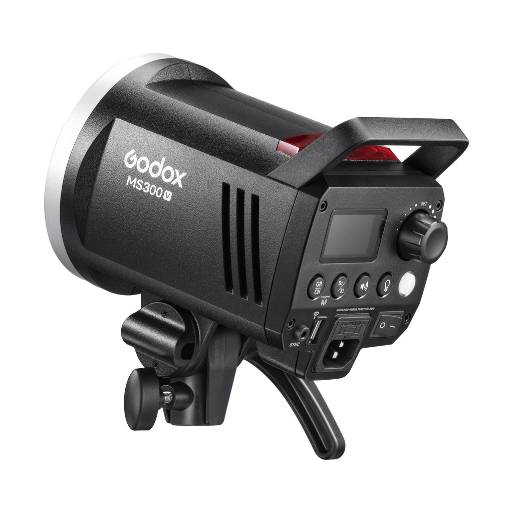 Modelling Lamp MS300V Super-Compact Studio Strobe with LED Modelling Lamp by Godox