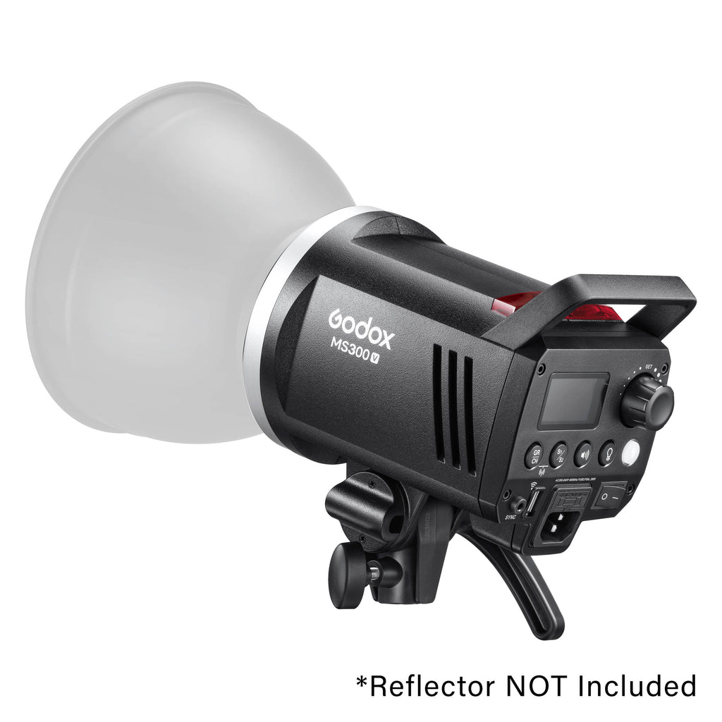 Modelling Lamp MS300V Super-Compact Studio Strobe with LED Modelling Lamp by Godox