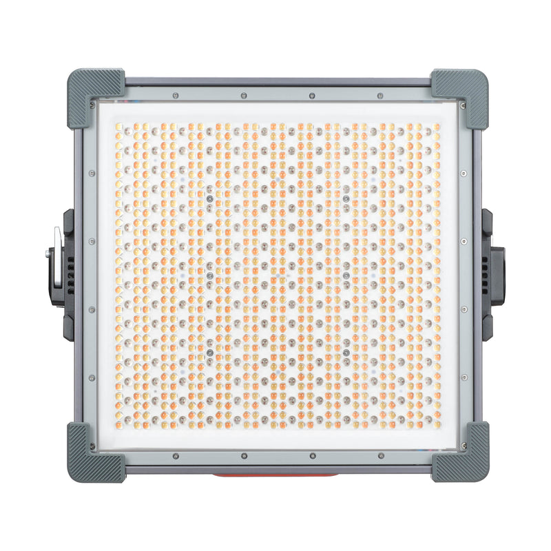 Godox KNOWLED P600R Hard Pro IP65 Weatherproof RGB LED Panel Front View with no Yoke