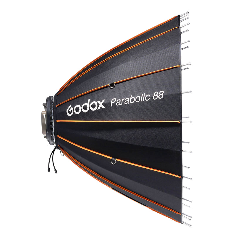 Godox P88 S-Type Parabolic Reflector Light Focusing System (Side View)