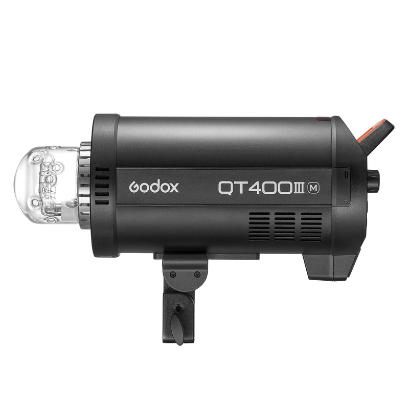 Godox QT400II High-Speed Studio Flash (Side View)