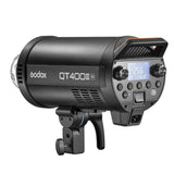 Godox QT400II High-Speed Studio Flash (Three-Quarter Back View)