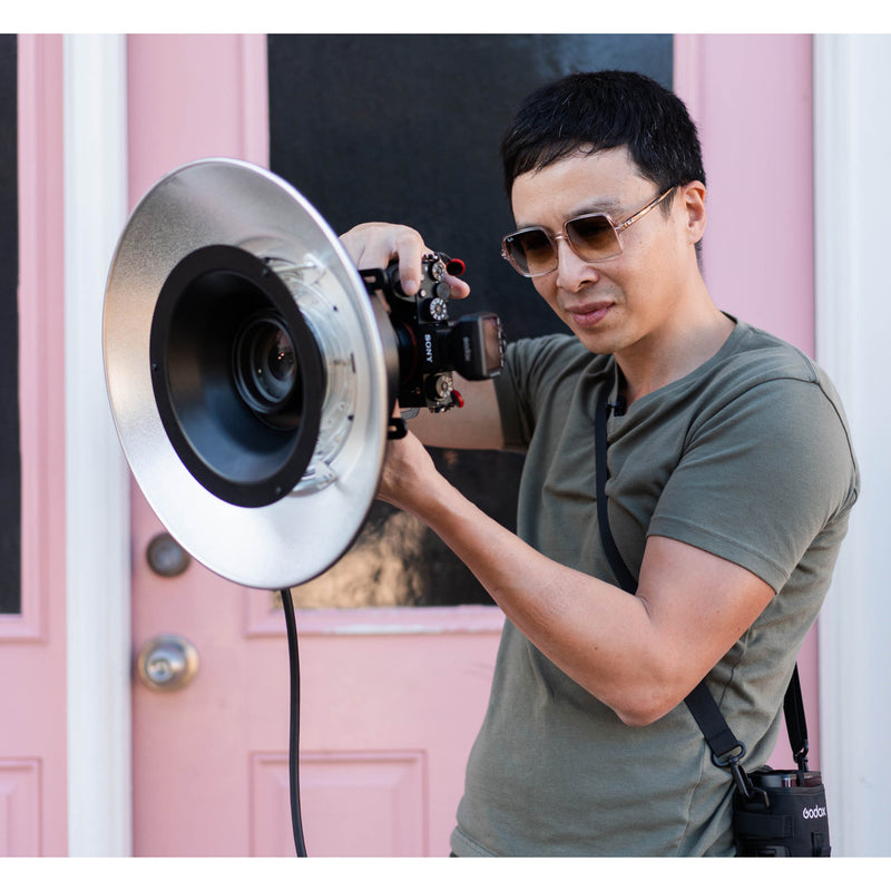 RFT-25S Silver Reflector For R200 Ring Flash Head, PIKA200