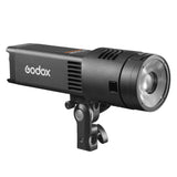 Godox  RS100R Compact RGB LED Battery-Powered studio light on a white background