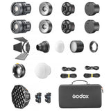 RS60Bi 2K Super Compact Bi-Colour LED Video Light Twin Kit