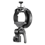 Godox S3 S-Type speedlite Flash Bracket Three-Quarter Back View