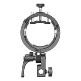Godox S3 S-Type speedlite Flash Bracket Front View with Spacer Block Removed