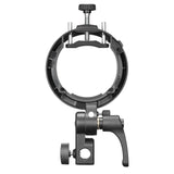 Godox S3 S-Type speedlite Flash Bracket Back View with Spacer blocks removed