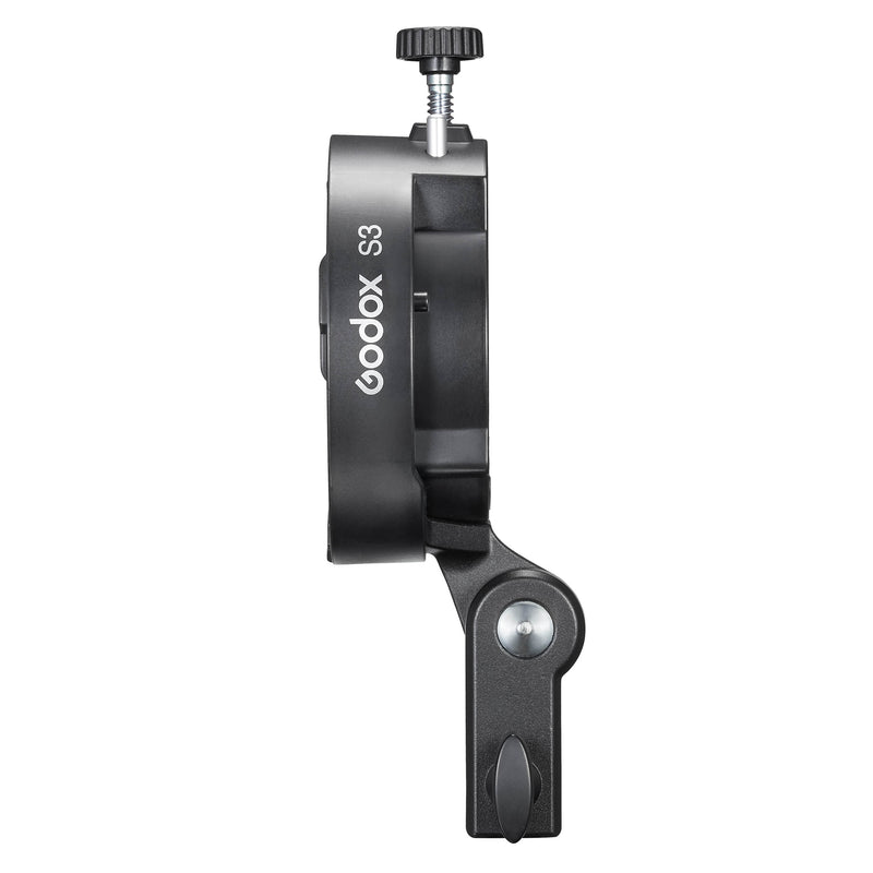 Godox S3 S-Type speedlite Flash Bracket Left Side View