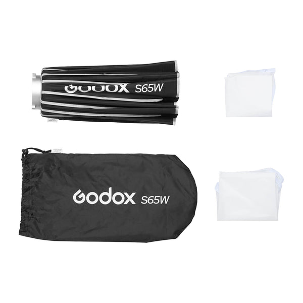 Godox S65W White Interior Easy-Open Softbox Box Content