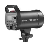 Godox SK300IIIV Mains-Powered Studio Strobe (Three-Quarter Back View)