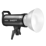 Godox SK300IIIV Mains-Powered Studio Strobe (Three-Quarter Back View)