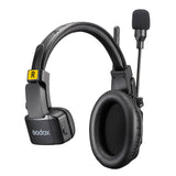 A Godox SkyTalk Air Remote Headset on a White Background