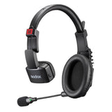 A Godox SkyTalk Air Master Headset on a White Background