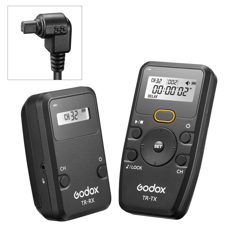 Godox TR-Series Remote Transmitter and Receiver with C3 cable