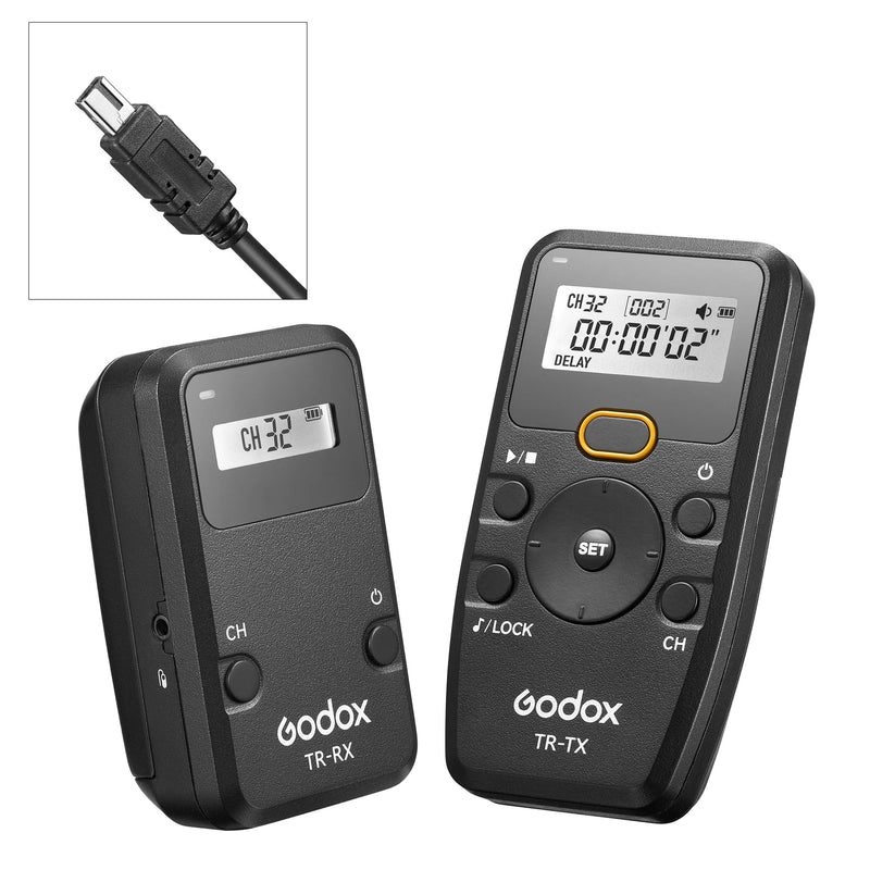 Godox TR-Series Remote Transmitter and Receiver with N3 cable