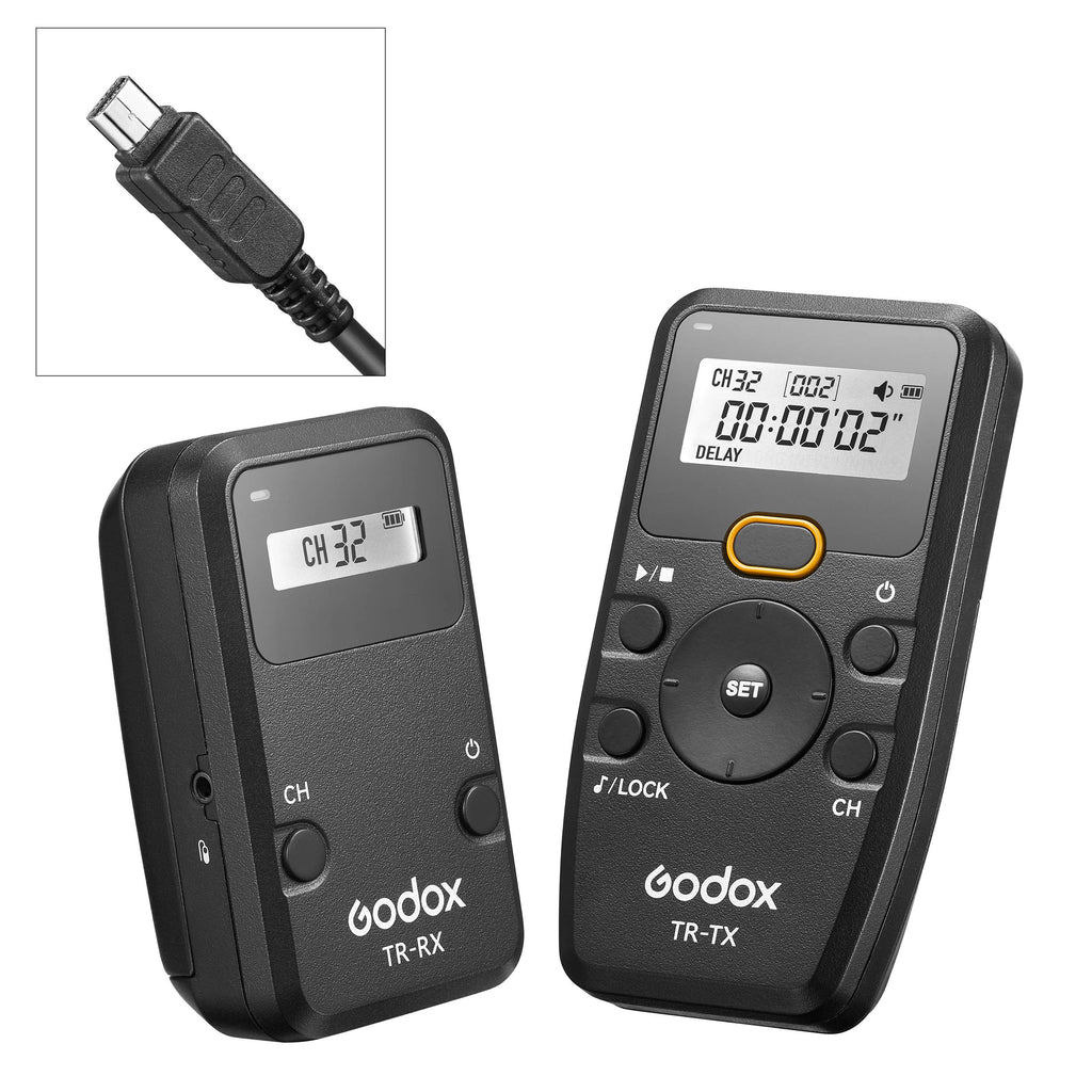 TR-Series Wireless Timer Remote Shutter-Release with Built-in Interval