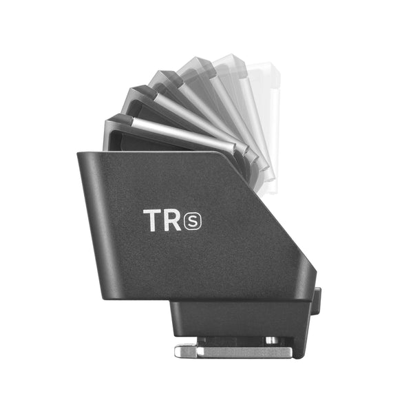Godox TR TTL Hot Shoe Riser for Small Flashes Showing Tilt Range