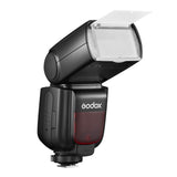 Godox TT685II speedlite with Bounce Card and Wide-Angle Diffuser