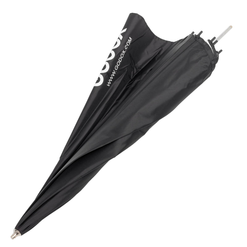 UB004 40-inch Black/White Studio Bounce Umbrella Collapsed