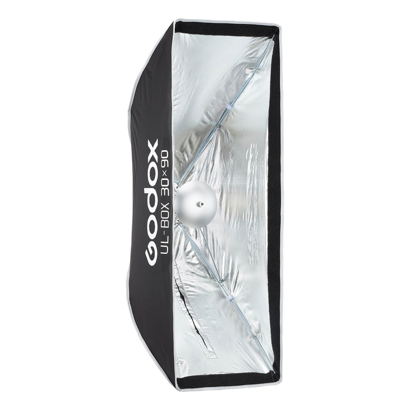 Godox UL-BOX-3090 30x90cm  Strip Softbox with deflector dish attached