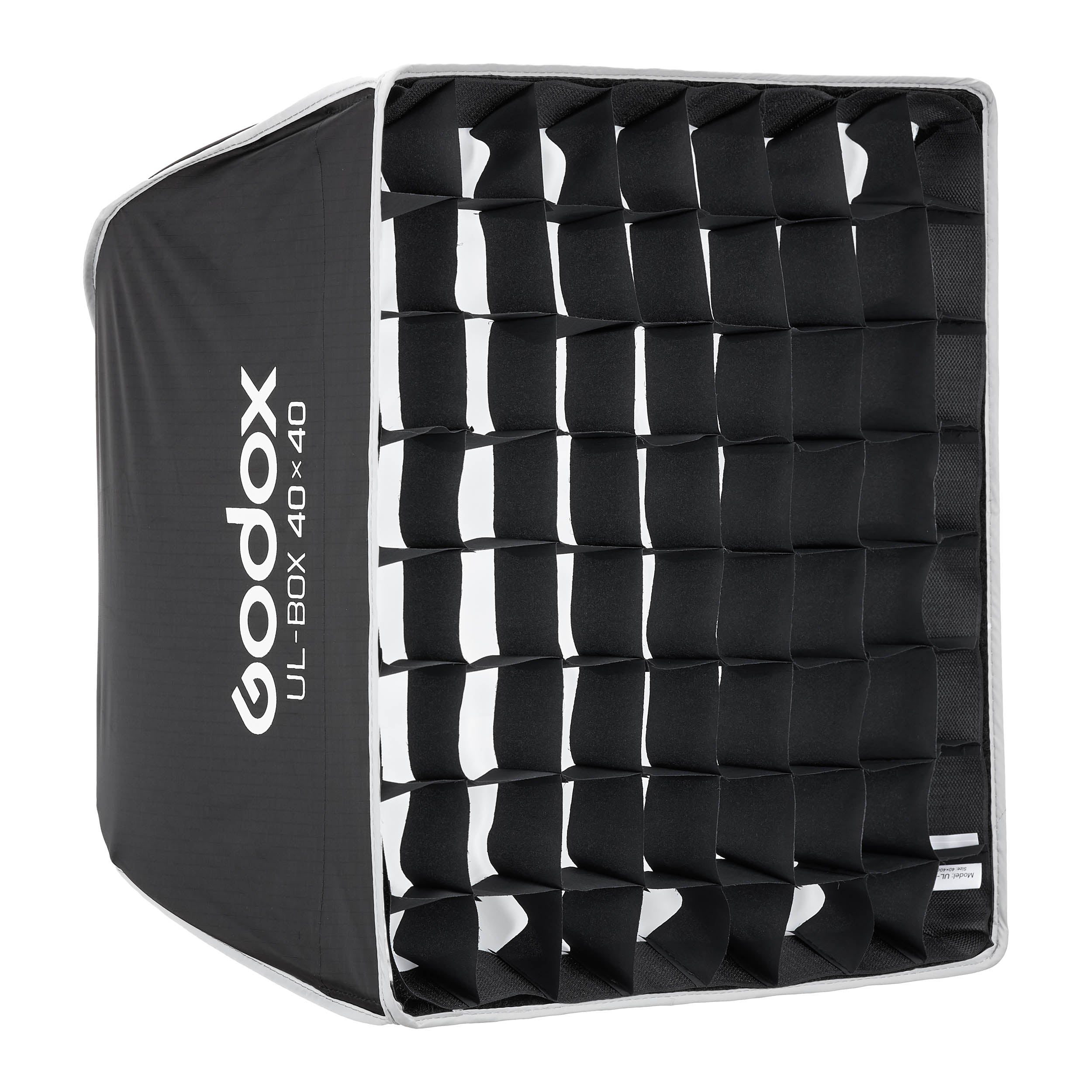 UL-BOX-40 40x40cm (1.3'x1.3') Easy-Open Square Umbrella Softbox (S-Type Fitting)