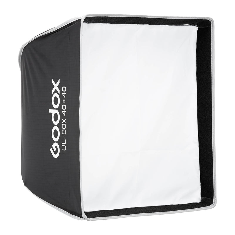 UL-BOX-40 40x40cm (1.3'x1.3') Easy-Open Square Umbrella Softbox (S-Type Fitting)