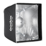UL-BOX-40 40x40cm (1.3'x1.3') Easy-Open Square Umbrella Softbox (S-Type Fitting)
