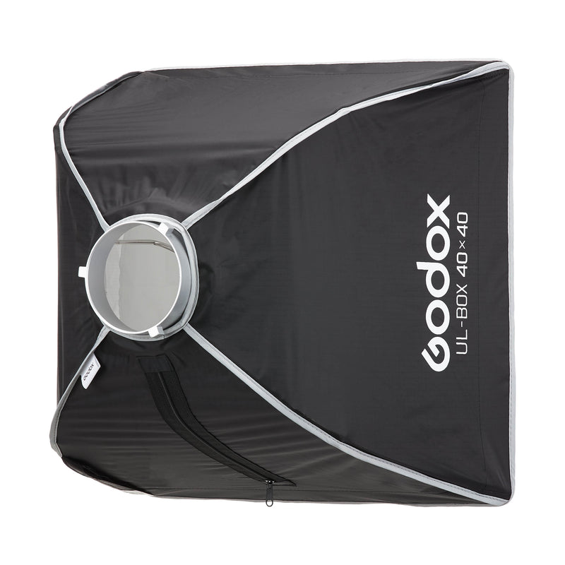 UL-BOX-40 40x40cm (1.3'x1.3') Easy-Open Square Umbrella Softbox (S-Type Fitting)