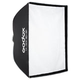 UL-BOX-90 90'x90cm (3'x3') Easy-Open Square Umbrella Softbox (S-Type Fitting)