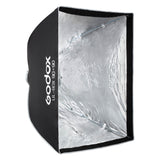 UL-BOX-90 90'x90cm (3'x3') Easy-Open Square Umbrella Softbox (S-Type Fitting)