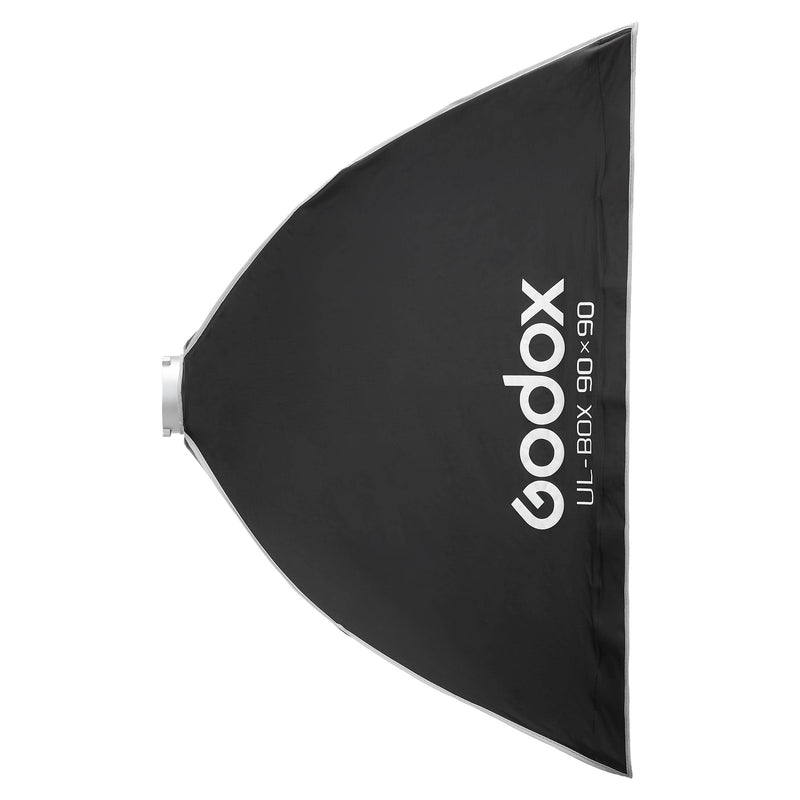 UL-BOX-90 90'x90cm (3'x3') Easy-Open Square Umbrella Softbox (S-Type Fitting)