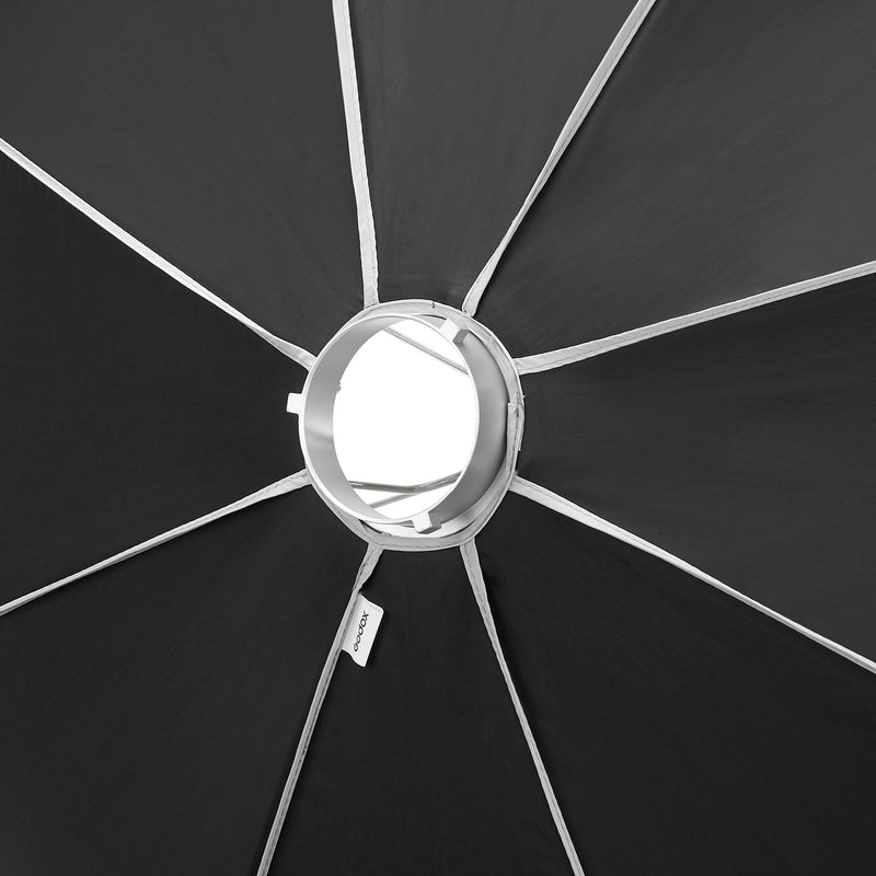 Godox UL-BOX-Octa150 150cm  Octagonal Softbox close up of s-type bayonet fitting