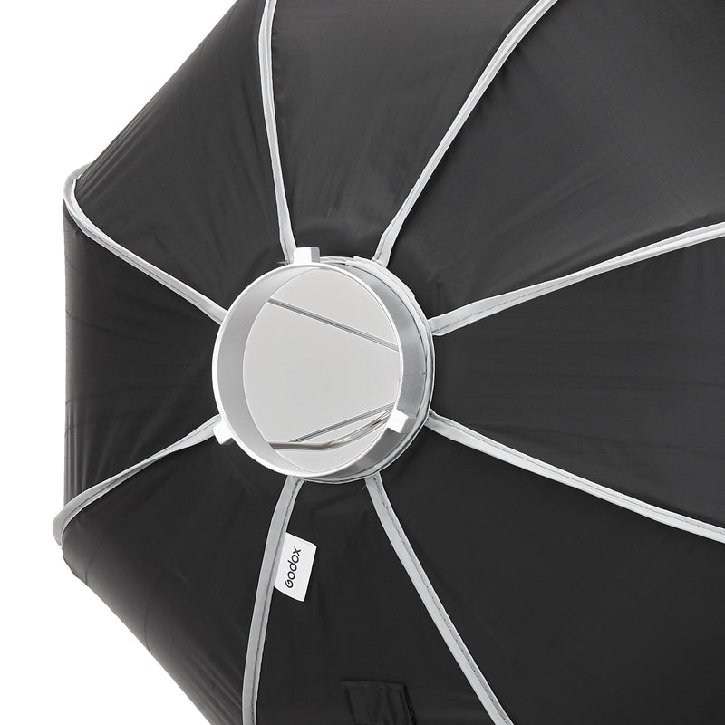 Godox UL-BOX-Octa60 60cm  Octagonal Softbox close up of s-type bayonet fitting