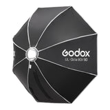 Godox UL-BOX-Octa90 90cm  Octagonal Softbox Three-Quarter View Back