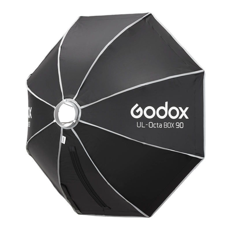 Godox UL-BOX-Octa90 90cm  Octagonal Softbox Three-Quarter View Back