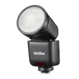 Godox V1mid Compact Round-Head TTL Speedlite Product Image on a White Background