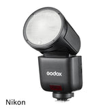 Godox V1mid Compact Round-Head TTL Speedlite (Nikon)