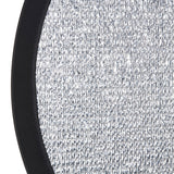 Close-up of the Godox W-RFT130 130cm (52") Windproof Silver Collapsible Reflector's surface texture