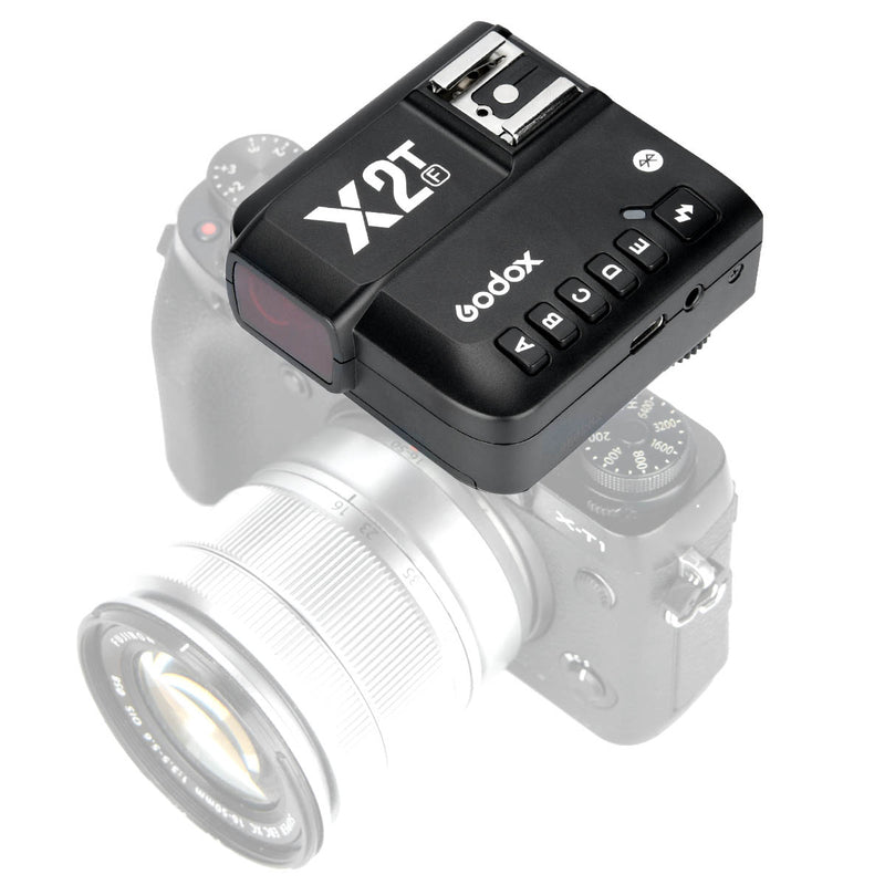 X2TF 2.4GHz TTL Flash Trigger with High-Speed Sync & Bluetooth for Fuji