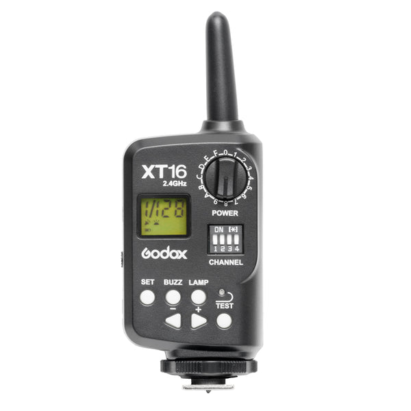 Godox XT16 2.4GHz Universal Single-Pin Manual Flash Trigger (Front View)