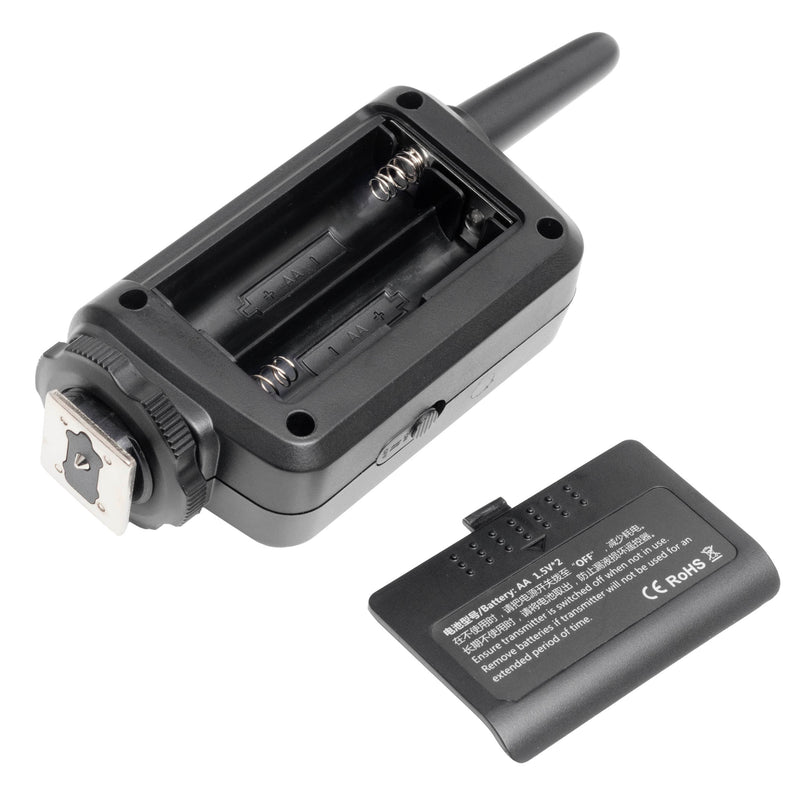 Godox XT16 2.4GHz Universal Single-Pin Manual Flash Trigger With Battery Door Removed