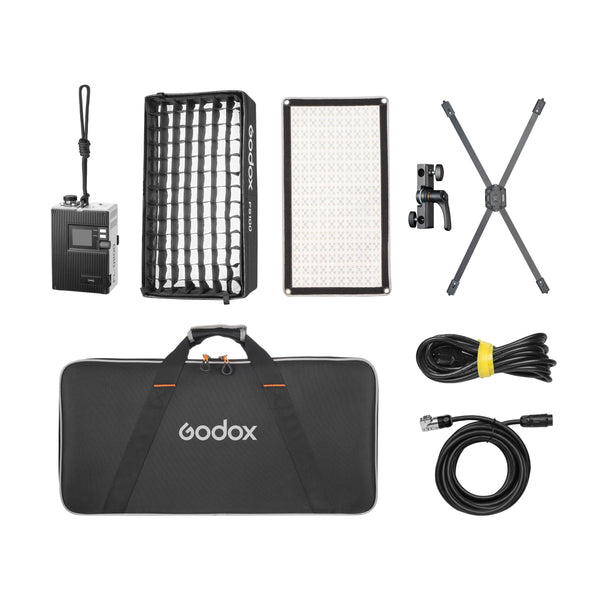 GODOX FL100R Flexible RGB LED Light Mat Box Content