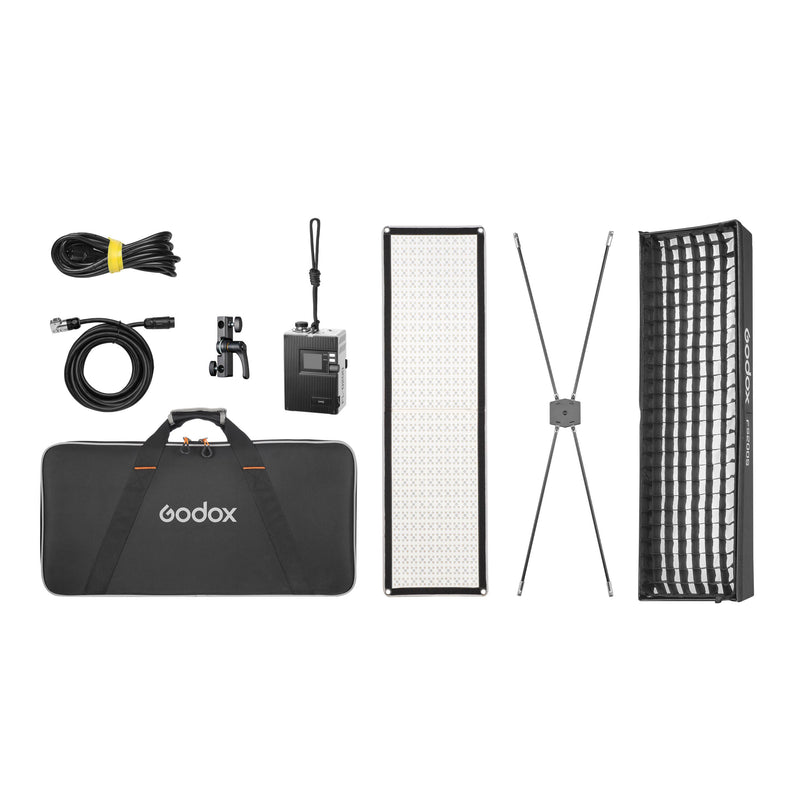 GODOX FL200SR Flexible RGB LED Light Mat Box Content